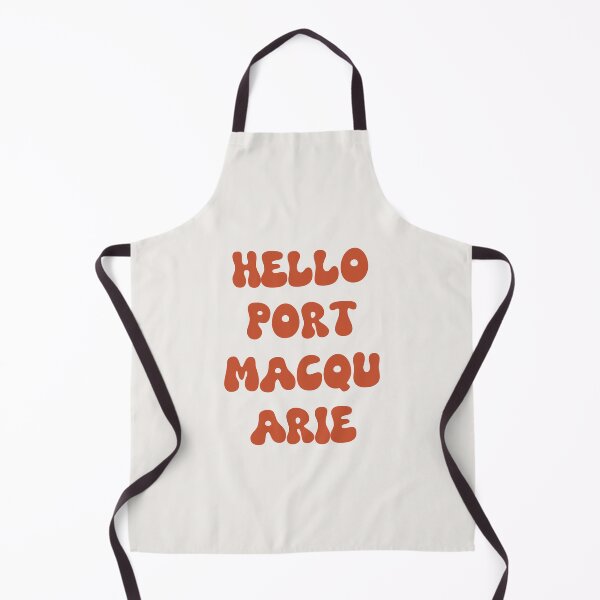 Item preview, Hello Port Macquarie Retro Typography Design designed and sold by RM-Journey.