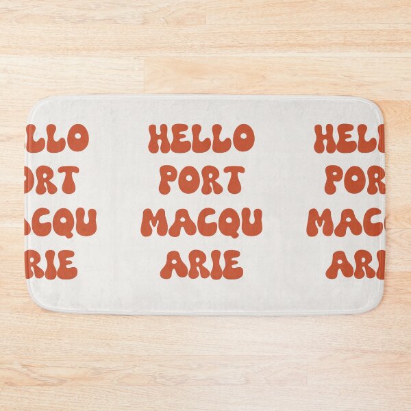 Item preview, Hello Port Macquarie Retro Typography Design designed and sold by RM-Journey.