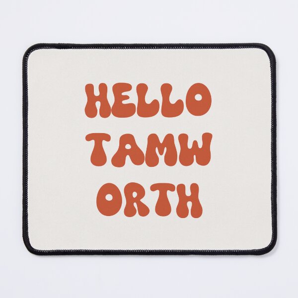 Item preview, Hello Tamworth Retro Typography Design designed and sold by RM-Journey.