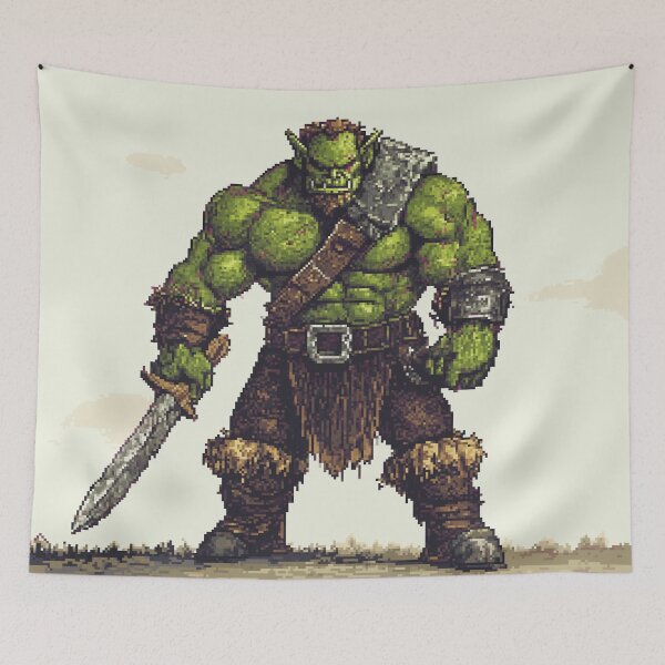 Item preview, Orc In 8bit designed and sold by Rtymer.