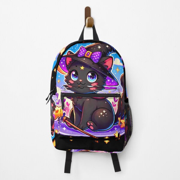Item preview, Mystical Spooky Witch Cat – Halloween Magic Design designed and sold by darkmonster-art.