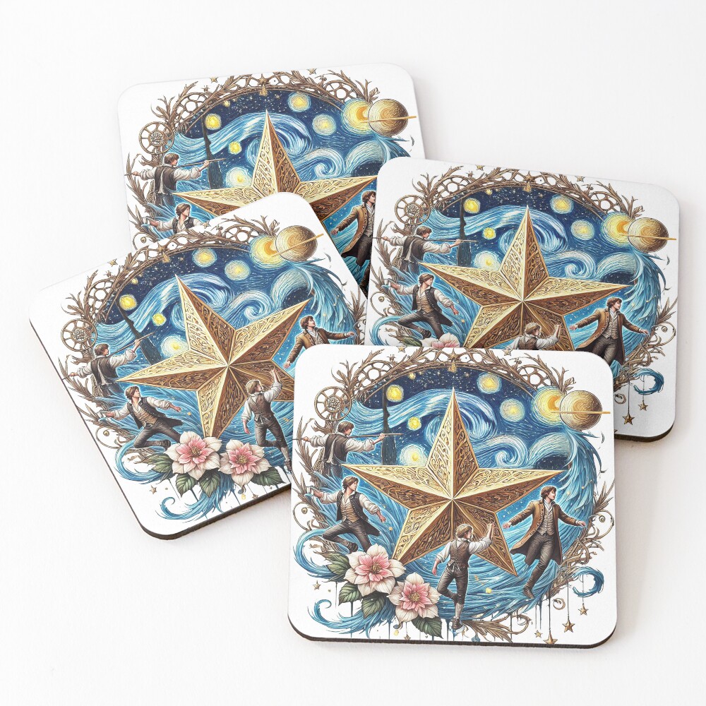 Item preview, Coasters (Set of 4) designed and sold by PRINTERCATS.