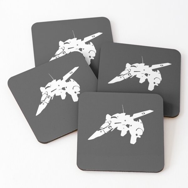 Item preview, Out for a Gerwalk - VF-1 abstract white designed and sold by Sayantsi.