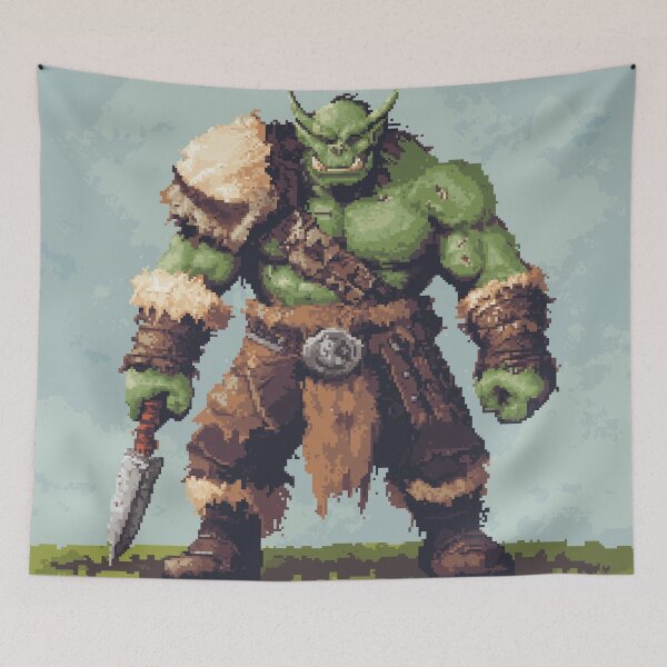 Item preview, Orc In 8bit designed and sold by Rtymer.