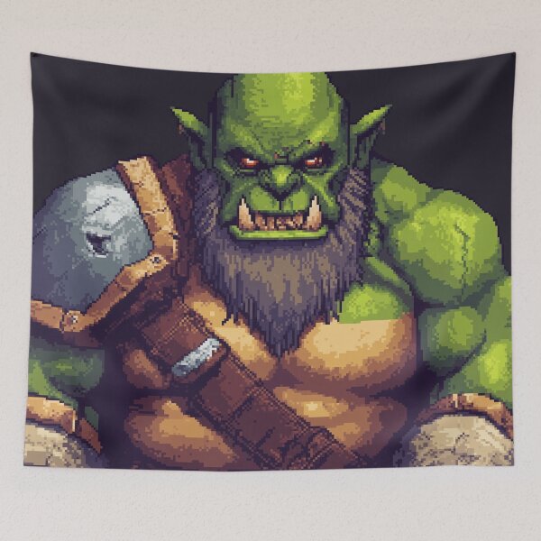 Item preview, Orc In 8bit designed and sold by Rtymer.