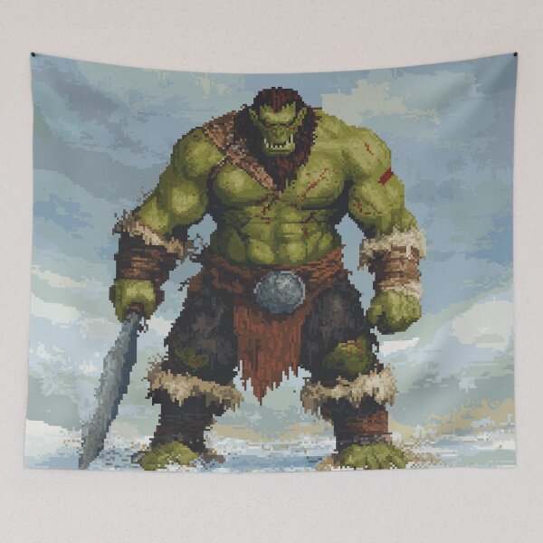 Item preview, Orc In 8bit designed and sold by Rtymer.