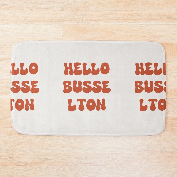 Item preview, Hello Busselton Retro Typography Design designed and sold by RM-Journey.