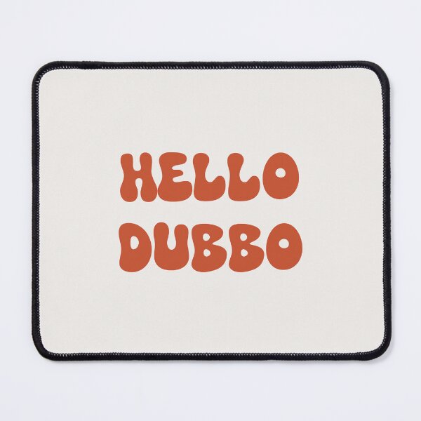 Item preview, Hello Dubbo Retro Typography Design designed and sold by RM-Journey.