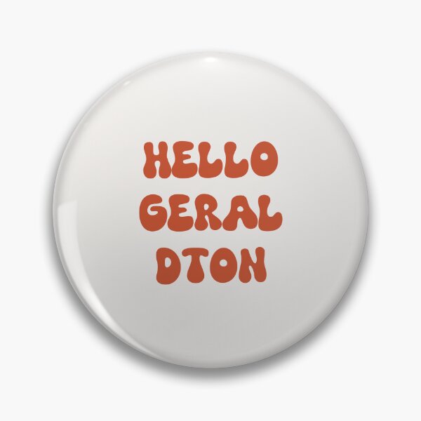 Item preview, Hello Geraldton Retro Typography Design designed and sold by RM-Journey.