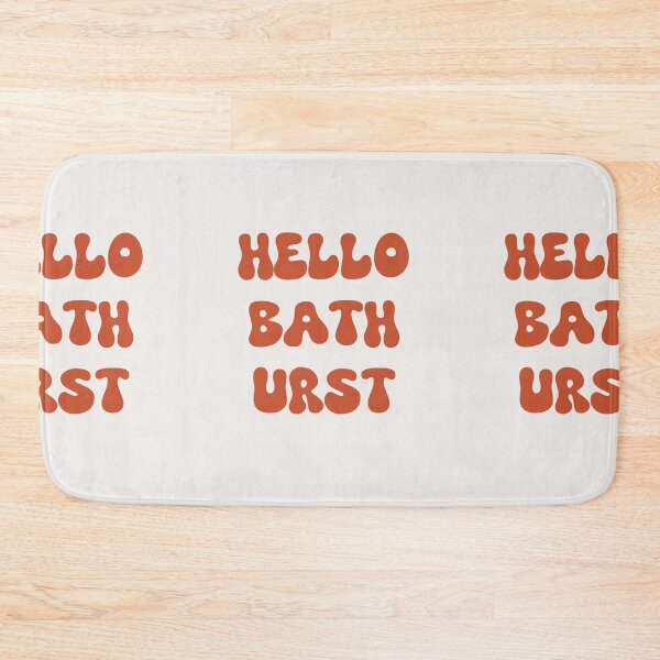 Item preview, Hello Bathurst Retro Typography Design designed and sold by RM-Journey.