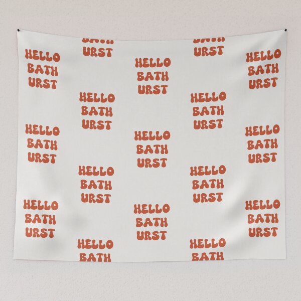 Item preview, Hello Bathurst Retro Typography Design designed and sold by RM-Journey.