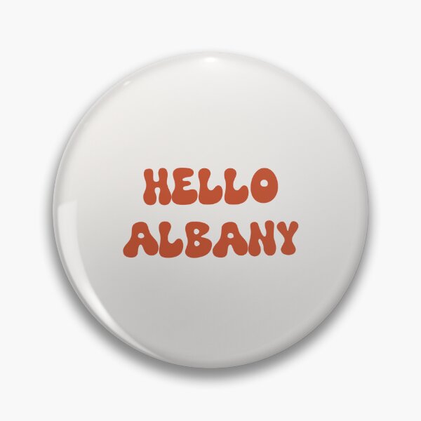 Item preview, Hello Albany Retro Typography Design designed and sold by RM-Journey.