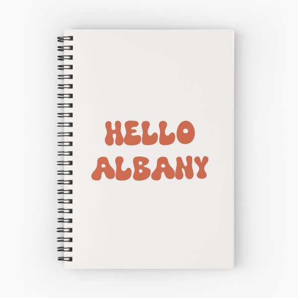 Item preview, Hello Albany Retro Typography Design designed and sold by RM-Journey.