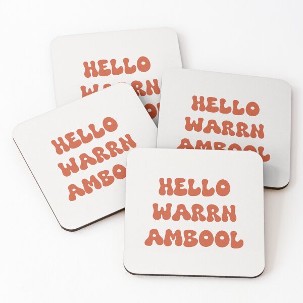Item preview, Hello Warrnambool Retro Typography Design designed and sold by RM-Journey.