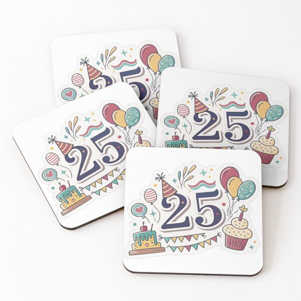 Artikelvorschau, Happy Birthday 25 entworfen und verkauft von ADcreate3D.