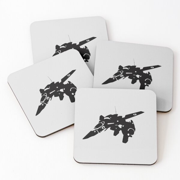 Item preview, Out for a Gerwalk - VF-1 abstract black designed and sold by Sayantsi.