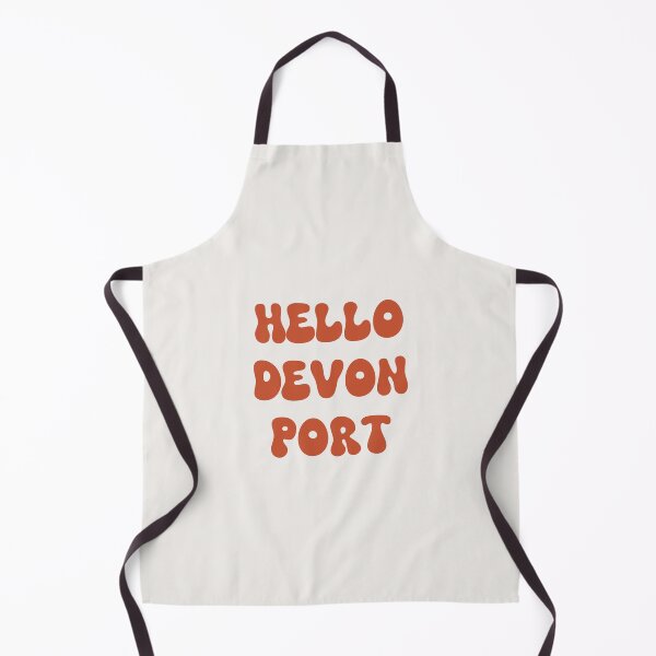 Item preview, Hello Devonport Retro Typography Design designed and sold by RM-Journey.