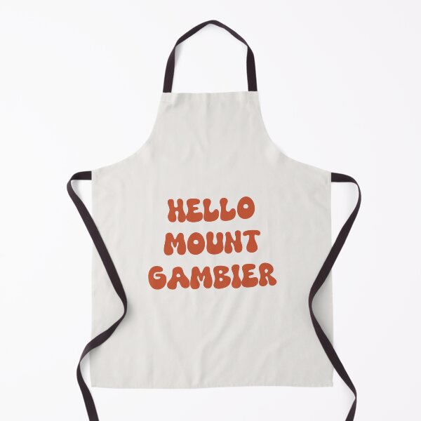 Item preview, Hello Mount Gambier Retro Typography Design designed and sold by RM-Journey.