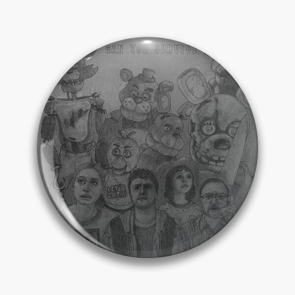 Item preview, Five Nights at Freddy’s Movie Poster Drawing designed and sold by AS-Drawings.