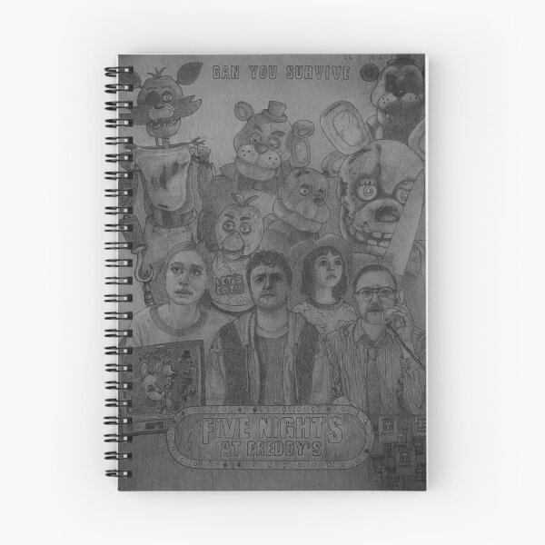 Item preview, Five Nights at Freddy’s Movie Poster Drawing designed and sold by AS-Drawings.