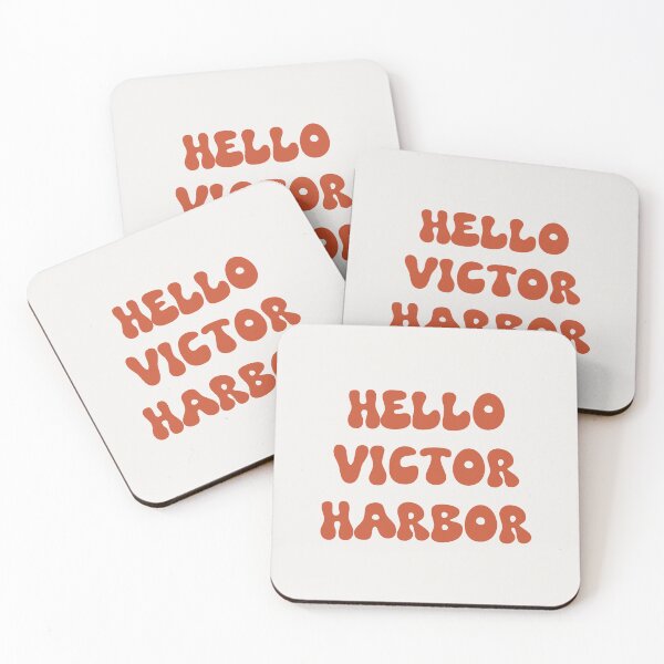 Item preview, Hello Victor Harbor Retro Typography Design designed and sold by RM-Journey.