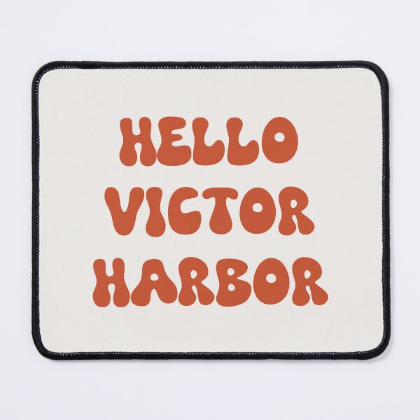 Item preview, Hello Victor Harbor Retro Typography Design designed and sold by RM-Journey.