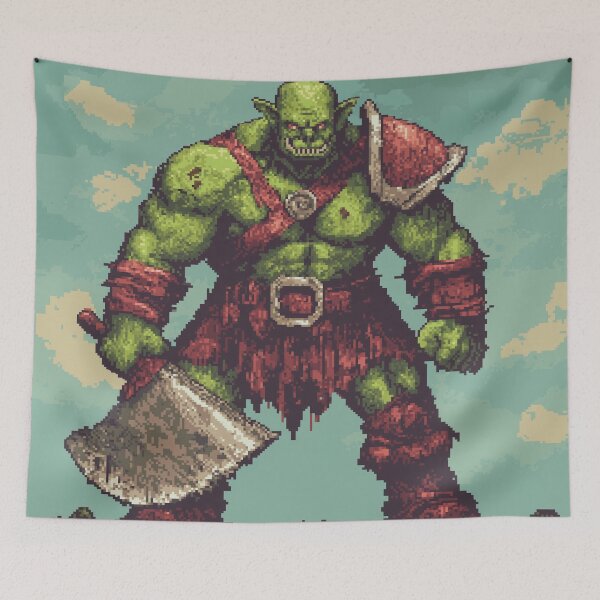 Item preview, Orc In 8bit designed and sold by Rtymer.