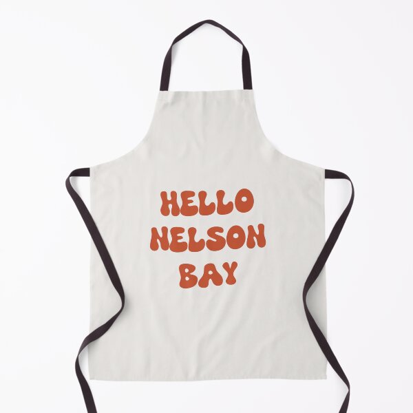 Item preview, Hello Nelson Bay Retro Typography Design designed and sold by RM-Journey.