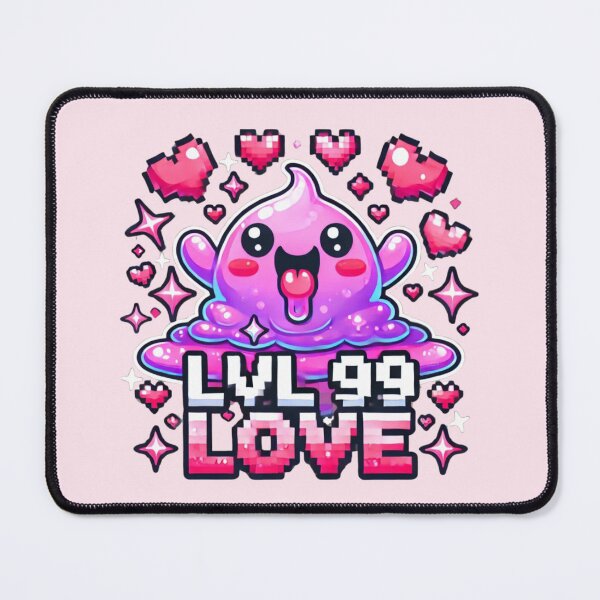 Item preview, Level Up My Love – Kawaii Slime Valentine’s Design designed and sold by Aredbox.