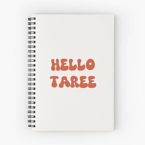 Item preview, Hello Taree Retro Typography Design designed and sold by RM-Journey.