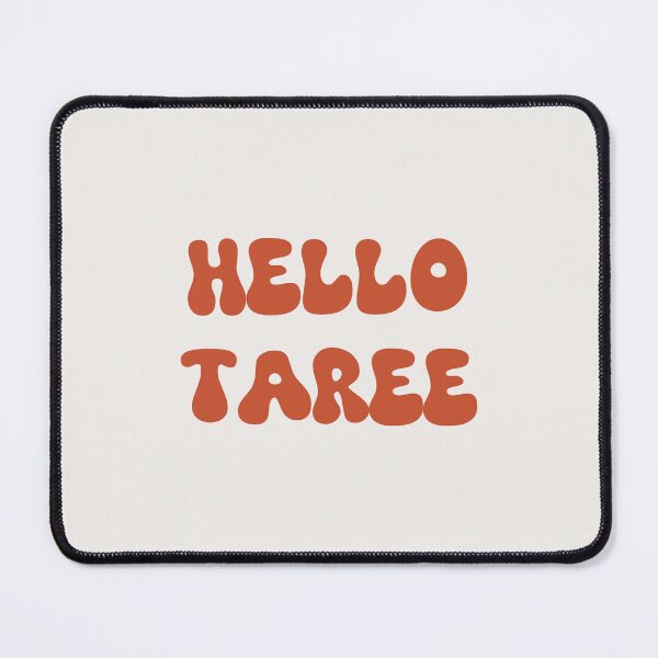 Item preview, Hello Taree Retro Typography Design designed and sold by RM-Journey.