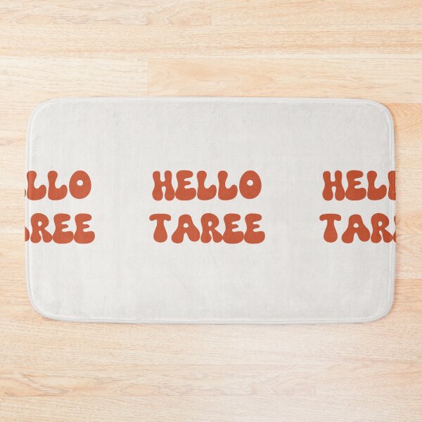 Item preview, Hello Taree Retro Typography Design designed and sold by RM-Journey.