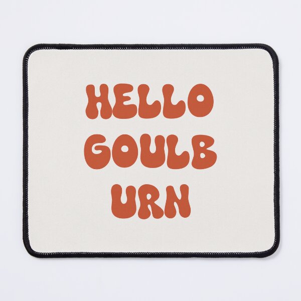 Item preview, Hello Goulburn Retro Typography Design designed and sold by RM-Journey.