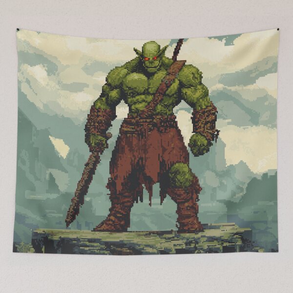 Item preview, Orc In 8bit designed and sold by Rtymer.