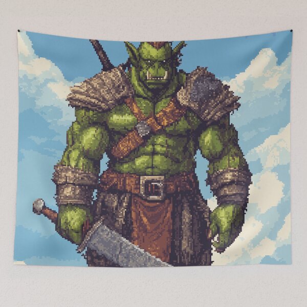Item preview, Orc In 8bit designed and sold by Rtymer.