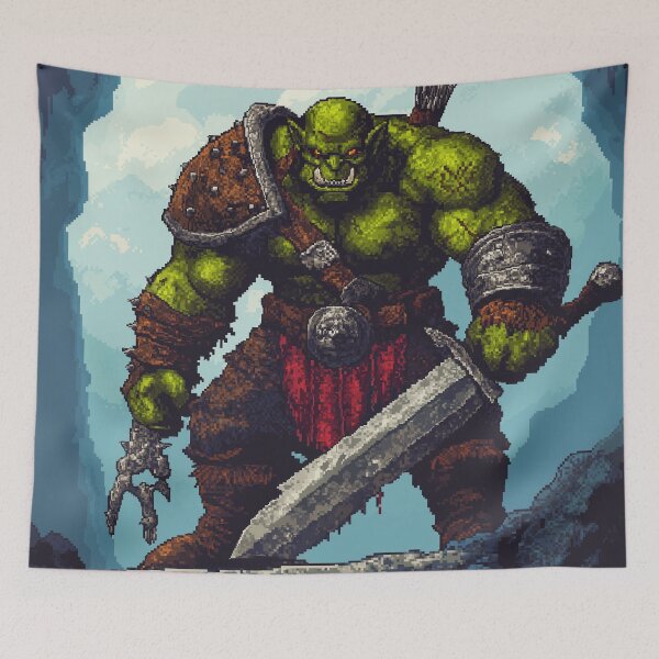 Item preview, Orc In 8bit designed and sold by Rtymer.