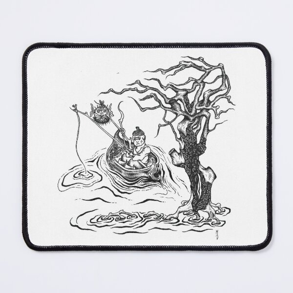 Item preview, Fisherman Illustration designed and sold by EmdeesArts.