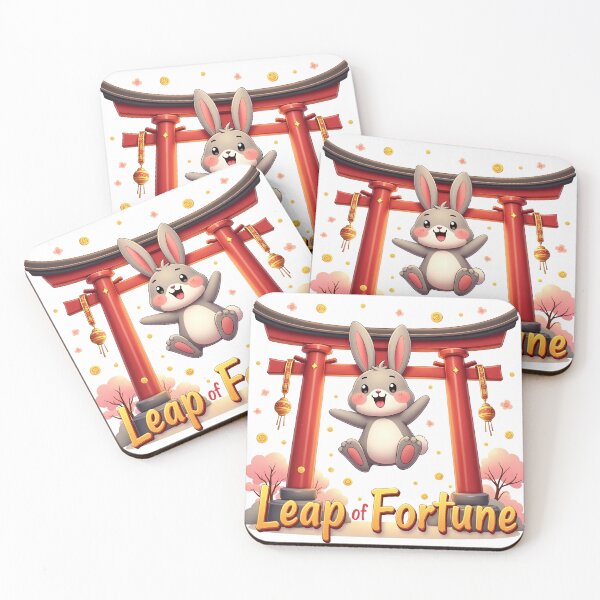 Item preview, Lunar New Year Bunny - Leap of Fortune designed and sold by Bulwshop.