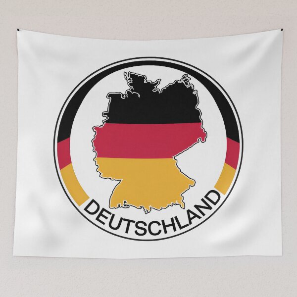 Item preview, Germany Flag Map designed and sold by BuxomBabe21.
