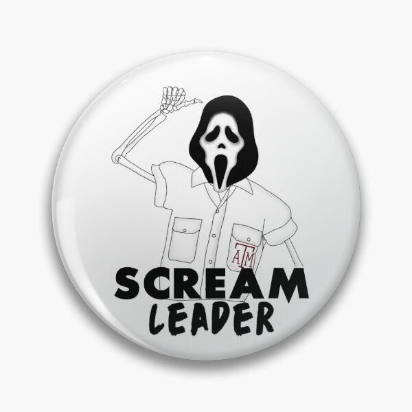 Item preview, TAMU Yell Leader Scream Mask White Uniform No Background designed and sold by fartahahaha.