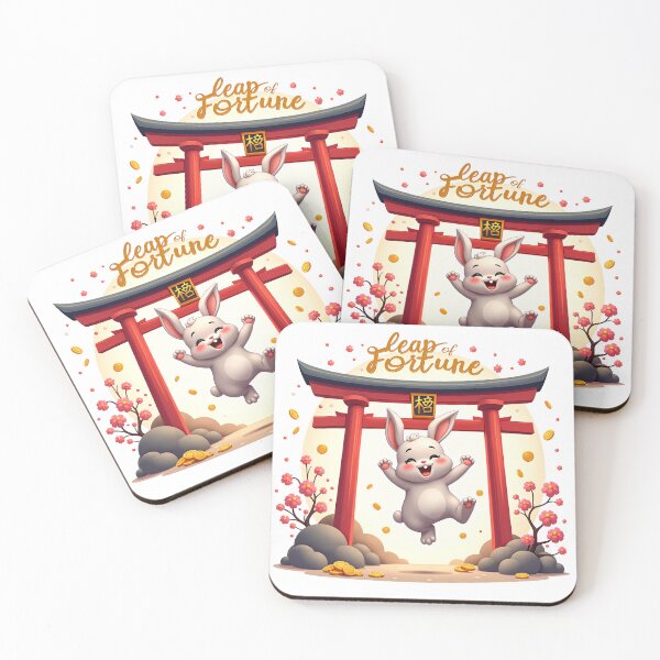 Item preview, Lunar New Year Bunny - Leap of Fortune designed and sold by Bulwshop.