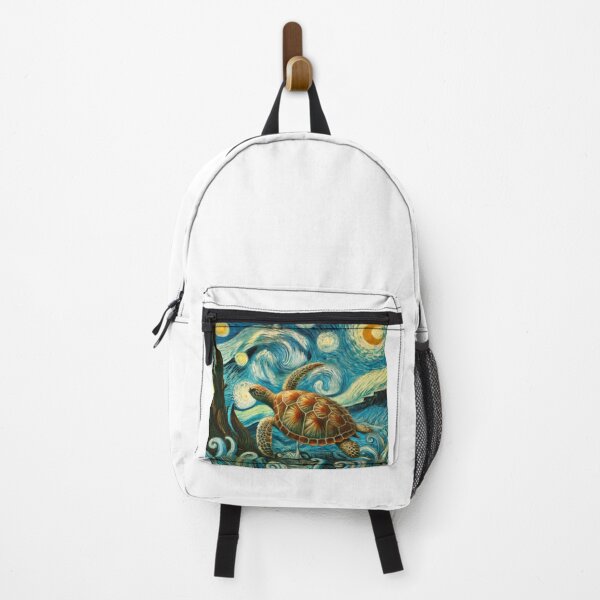 Item preview, VAN GOGH style vintage sea turtle (FS) designed and sold by KrisSJ12.