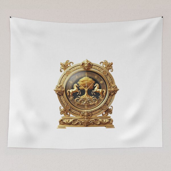 Item preview, Luxury Golden Antique Clock designed and sold by Hevensgarden.