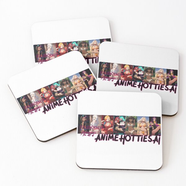 Item preview, AnimeHottiesAI January 2025 Banner Girls designed and sold by KillerCrafts.