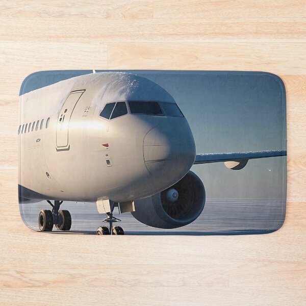 Item preview, Snow-Dusted Airliner at Rest - Digital Aviation Art designed and sold by EMairplanes.
