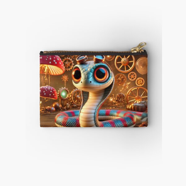 Item preview, Steampunk San Francisco Garter Snake designed and sold by Sillytoe.