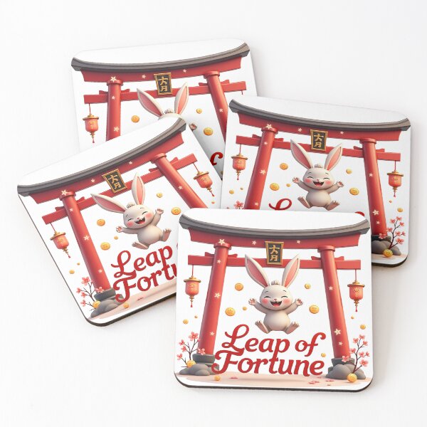 Item preview, Lunar New Year Bunny - Leap of Fortune designed and sold by Bulwshop.