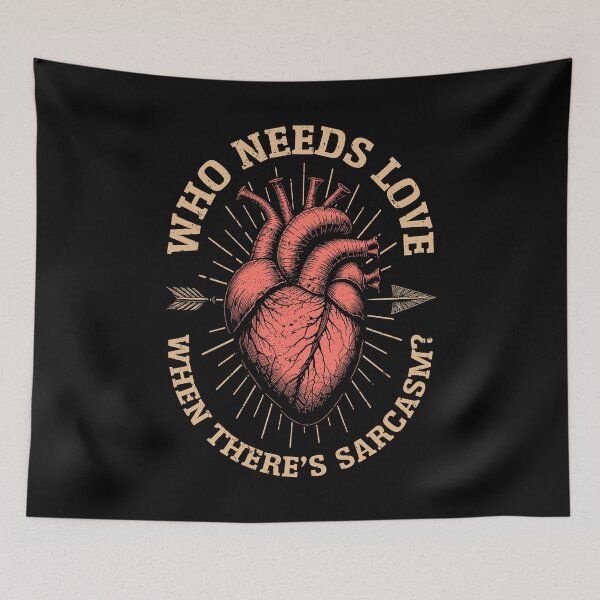 Item preview, Anti Valentine's Day Sarcastic Anatomical Heart Vintage designed and sold by GrandeDuc.