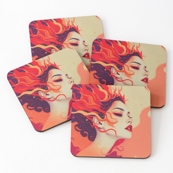 Item preview, Luminous Spirit - A Fiery Ode to Passion and Poise designed and sold by RGD.