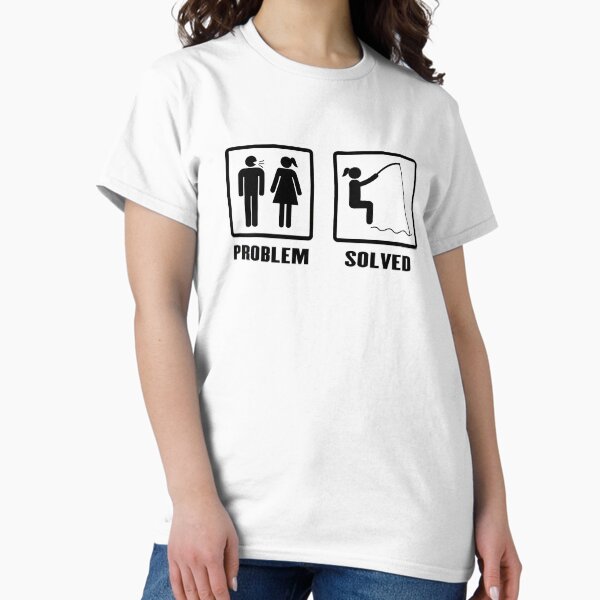 Item preview, PROBLEM SOLVED WOMEN FISHING designed and sold by auaustees.